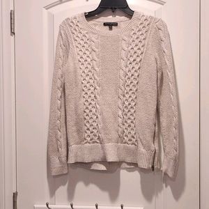 banana republic cable knit sweater
